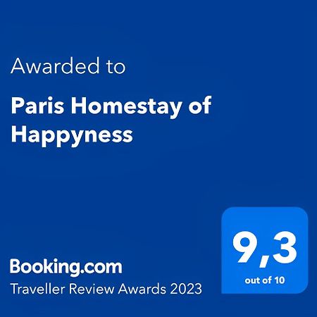 Paris Homestay Of Happyness Le Kremlin-Bicetre Exterior photo